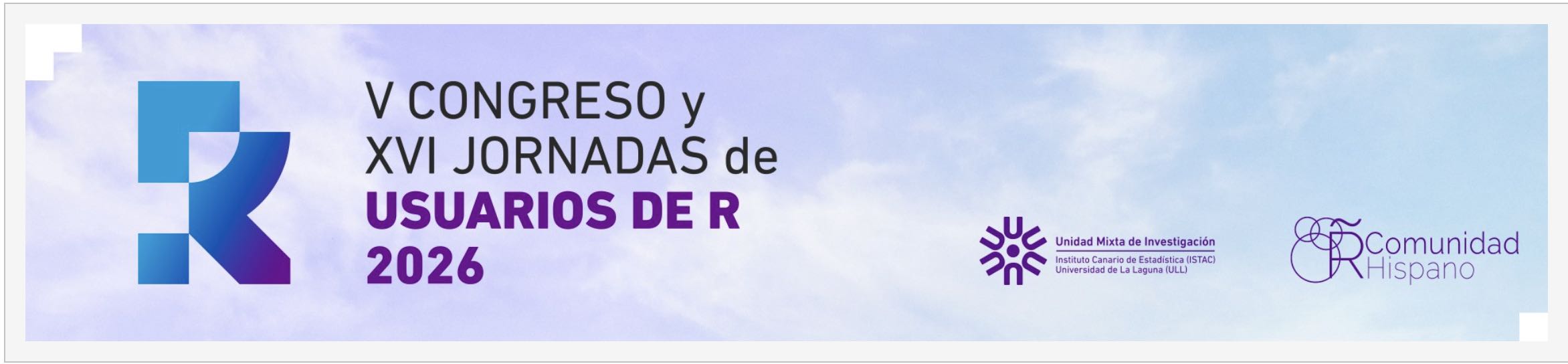 V Congreso y XVI Jornadas de Usuarios de R en Canarias 2026